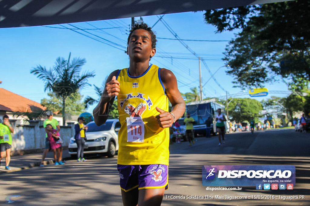 1ª Corrida Solidária Elite Mais Jaguacorre