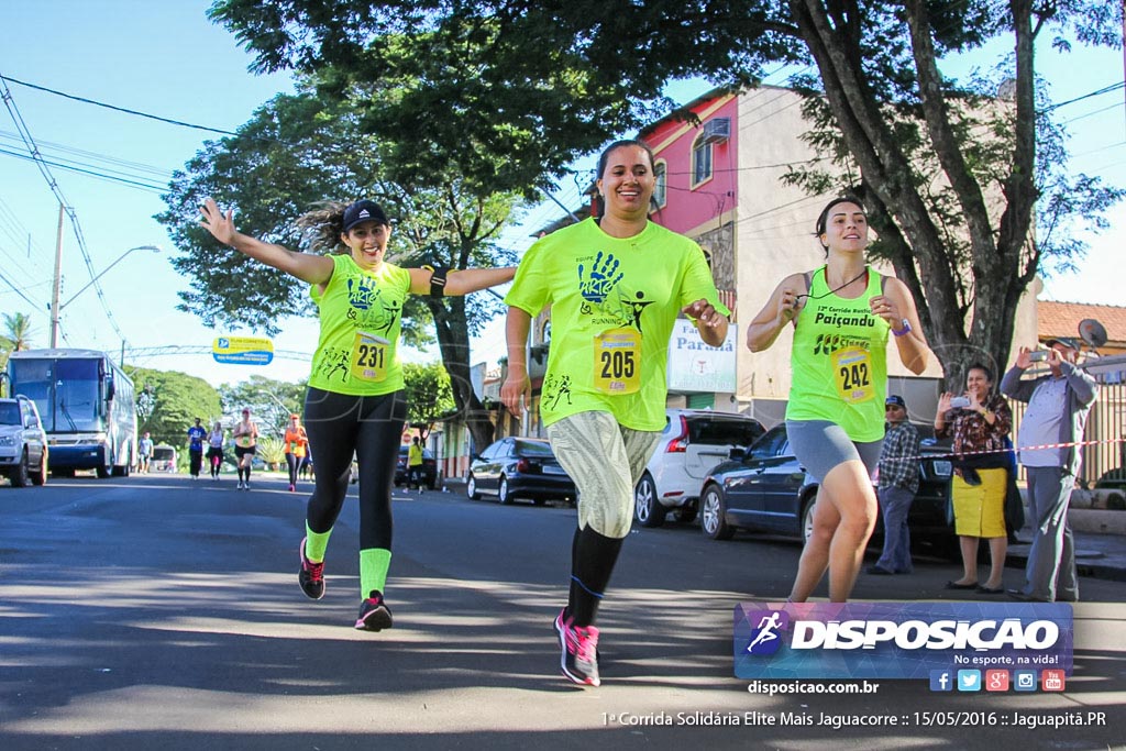 1ª Corrida Solidária Elite Mais Jaguacorre