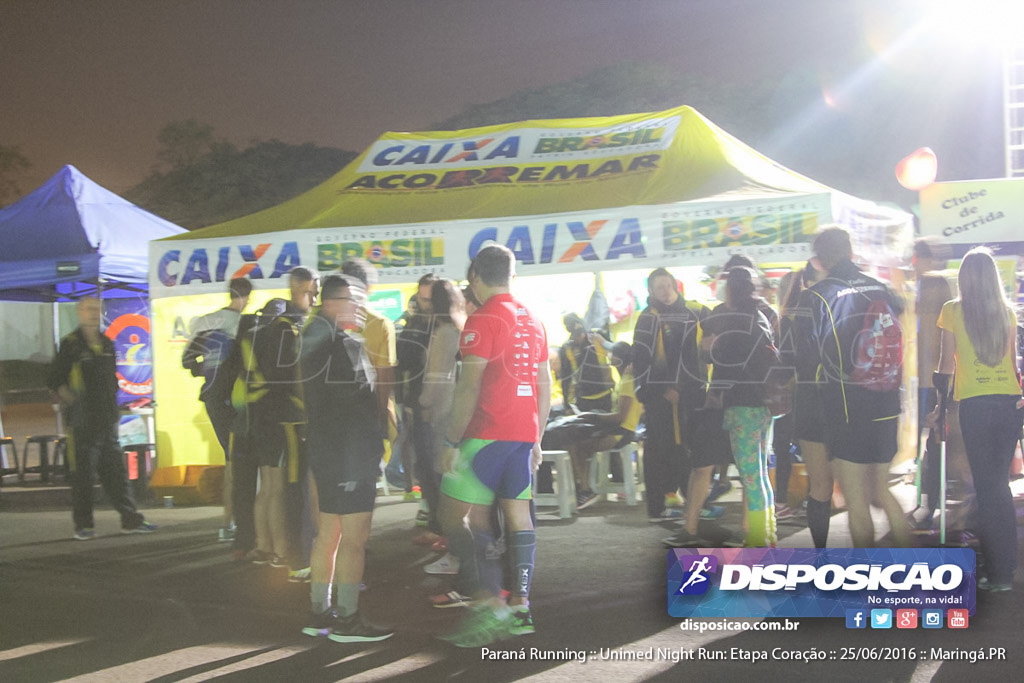 Unimed Night Run: Etapa Coração :: Paraná Running 2016