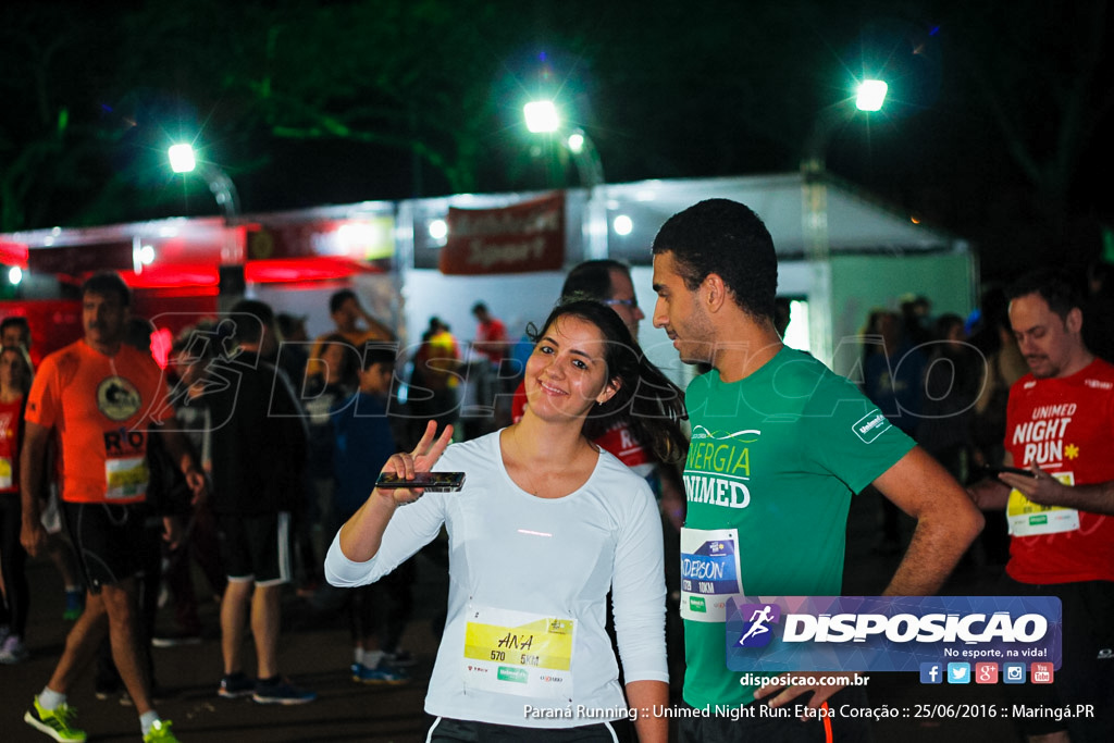 Unimed Night Run: Etapa Coração :: Paraná Running 2016