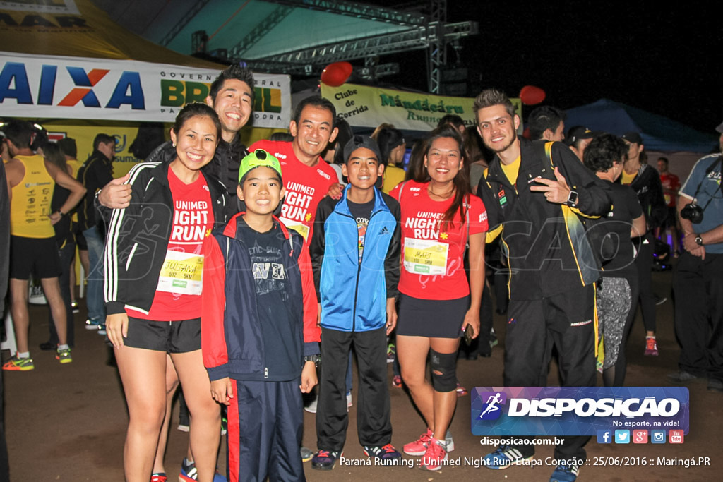 Unimed Night Run: Etapa Coração :: Paraná Running 2016