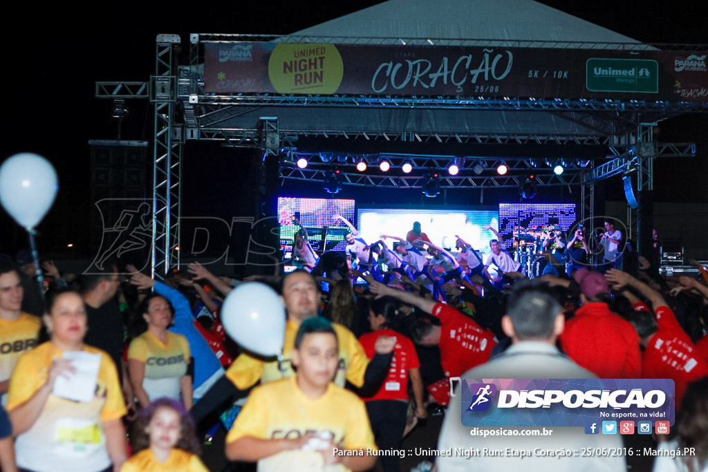 Unimed Night Run: Etapa Coração :: Paraná Running 2016