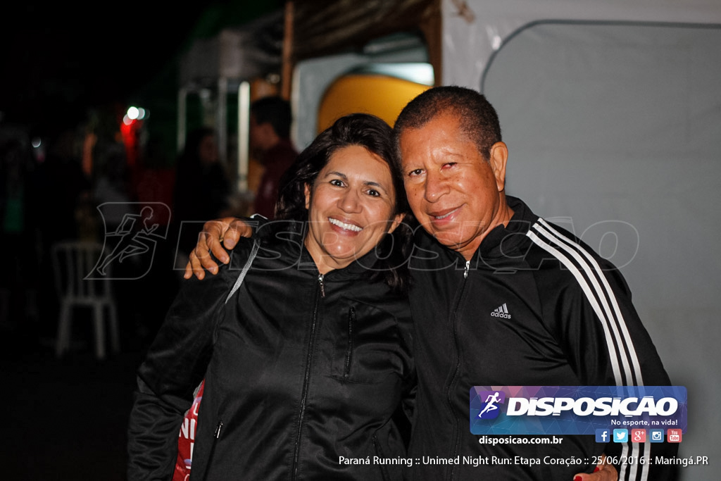 Unimed Night Run: Etapa Coração :: Paraná Running 2016