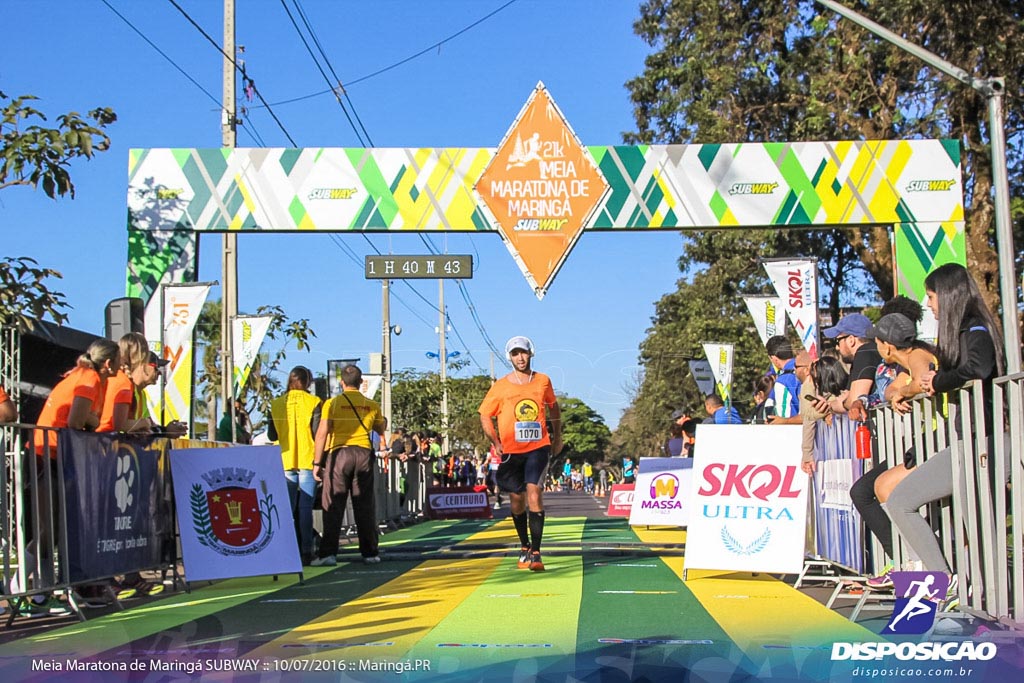 Meia Maratona Subway de Maringá 2016