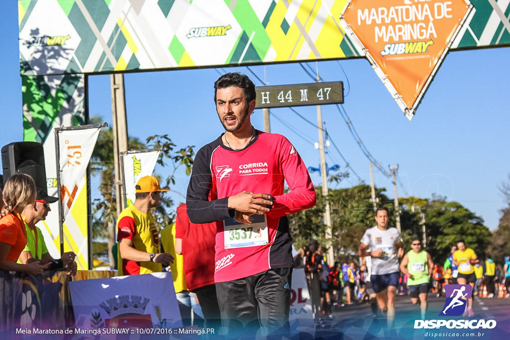 Meia Maratona Subway de Maringá 2016