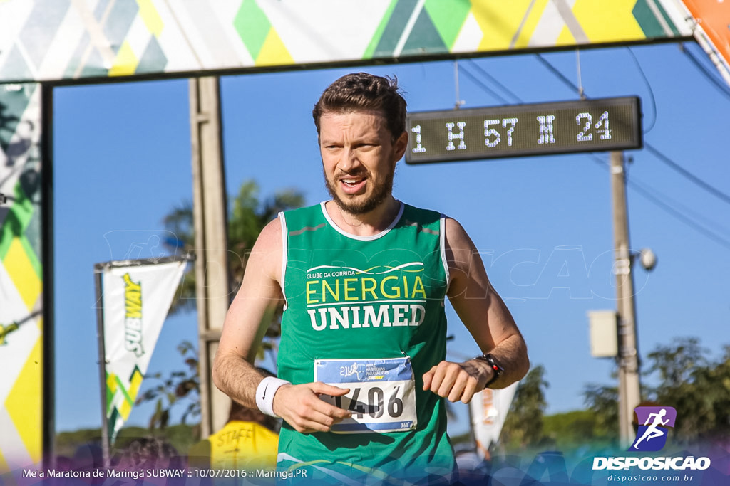 Meia Maratona Subway de Maringá 2016