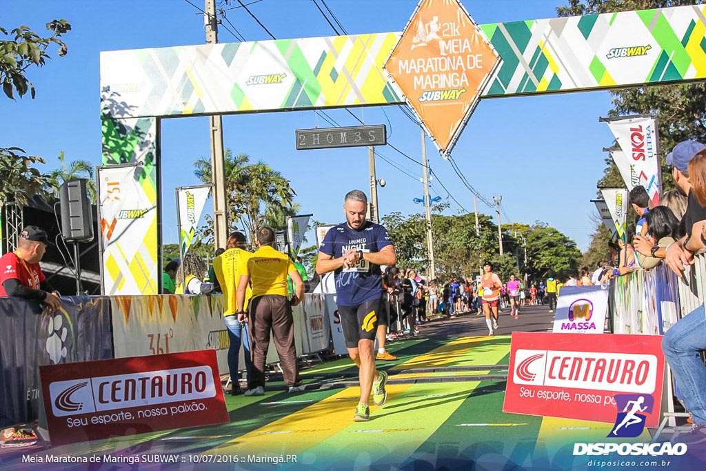 Meia Maratona Subway de Maringá 2016