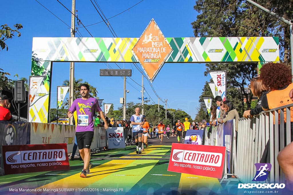 Meia Maratona Subway de Maringá 2016