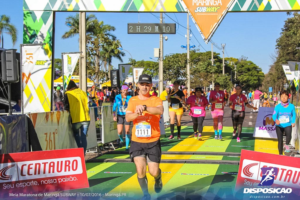 Meia Maratona Subway de Maringá 2016