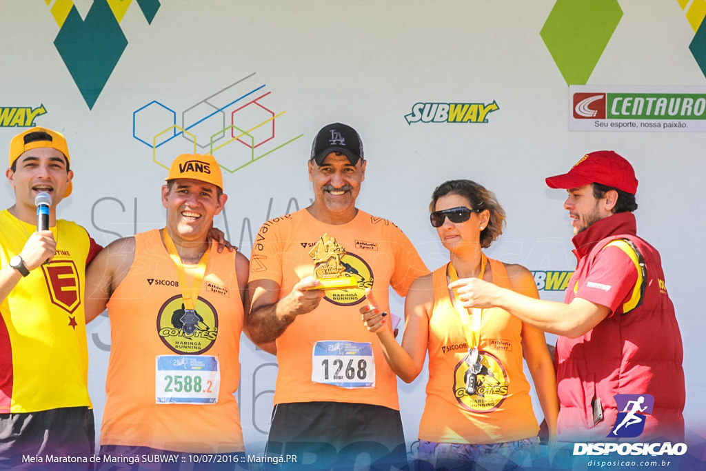 Meia Maratona Subway de Maringá 2016