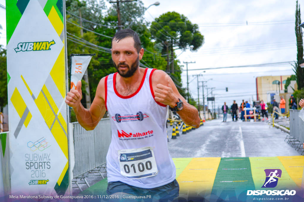 Meia Maratona Subway de Guarapuava 2016