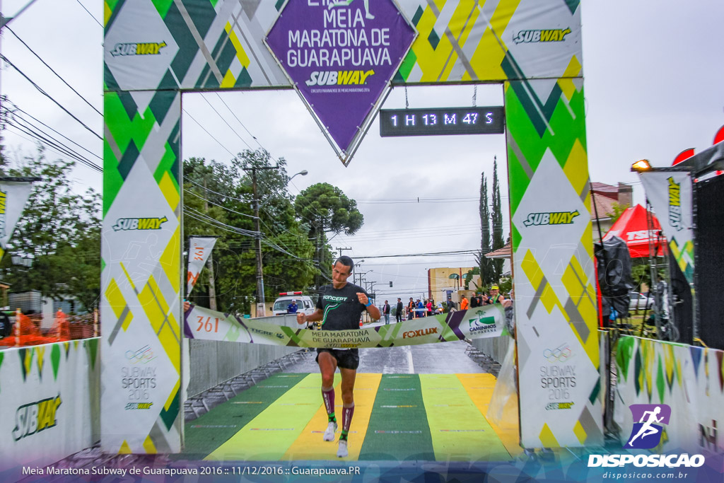 Meia Maratona Subway de Guarapuava 2016