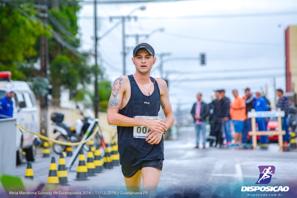 Meia Maratona Subway de Guarapuava 2016