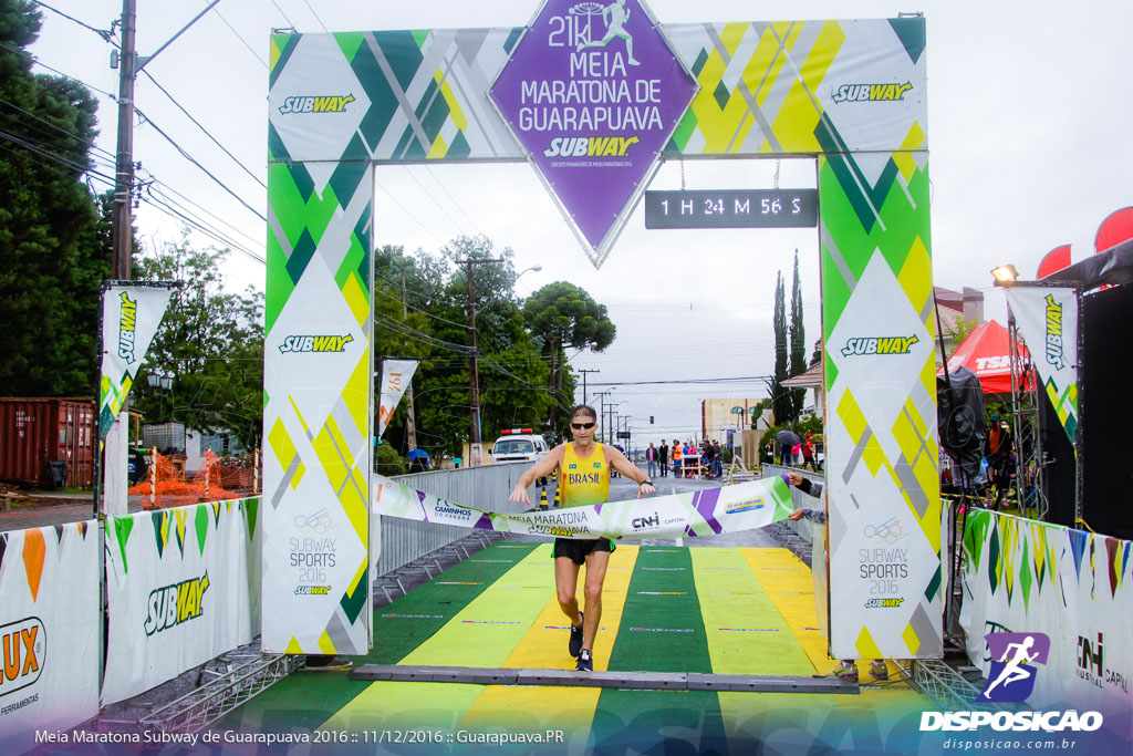 Meia Maratona Subway de Guarapuava 2016