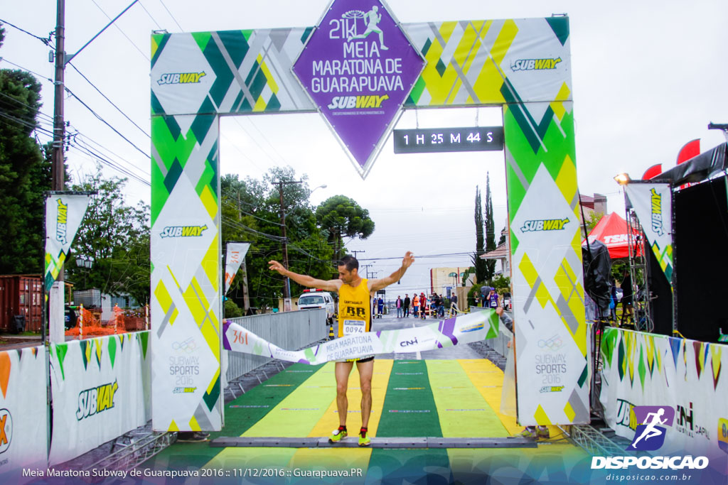 Meia Maratona Subway de Guarapuava 2016