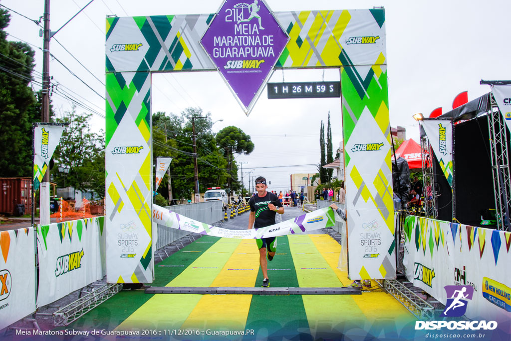 Meia Maratona Subway de Guarapuava 2016