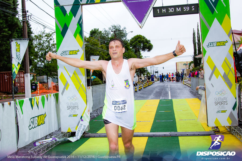 Meia Maratona Subway de Guarapuava 2016