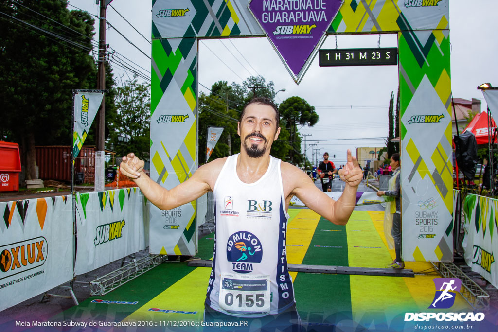 Meia Maratona Subway de Guarapuava 2016