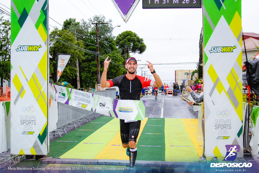 Meia Maratona Subway de Guarapuava 2016