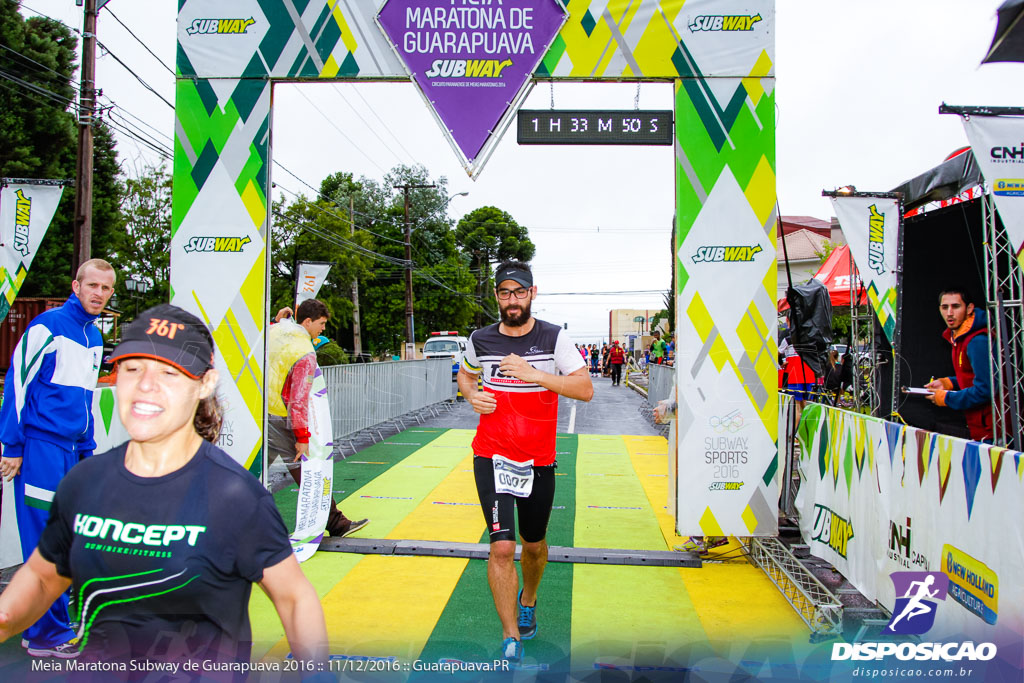 Meia Maratona Subway de Guarapuava 2016