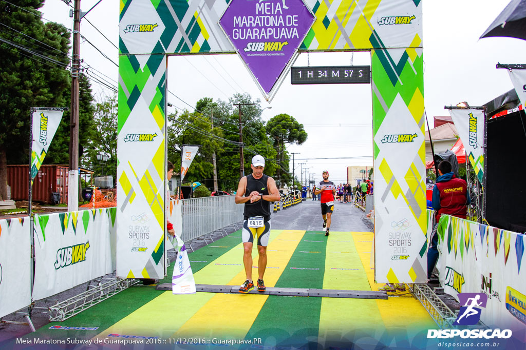 Meia Maratona Subway de Guarapuava 2016