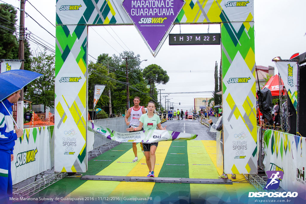 Meia Maratona Subway de Guarapuava 2016