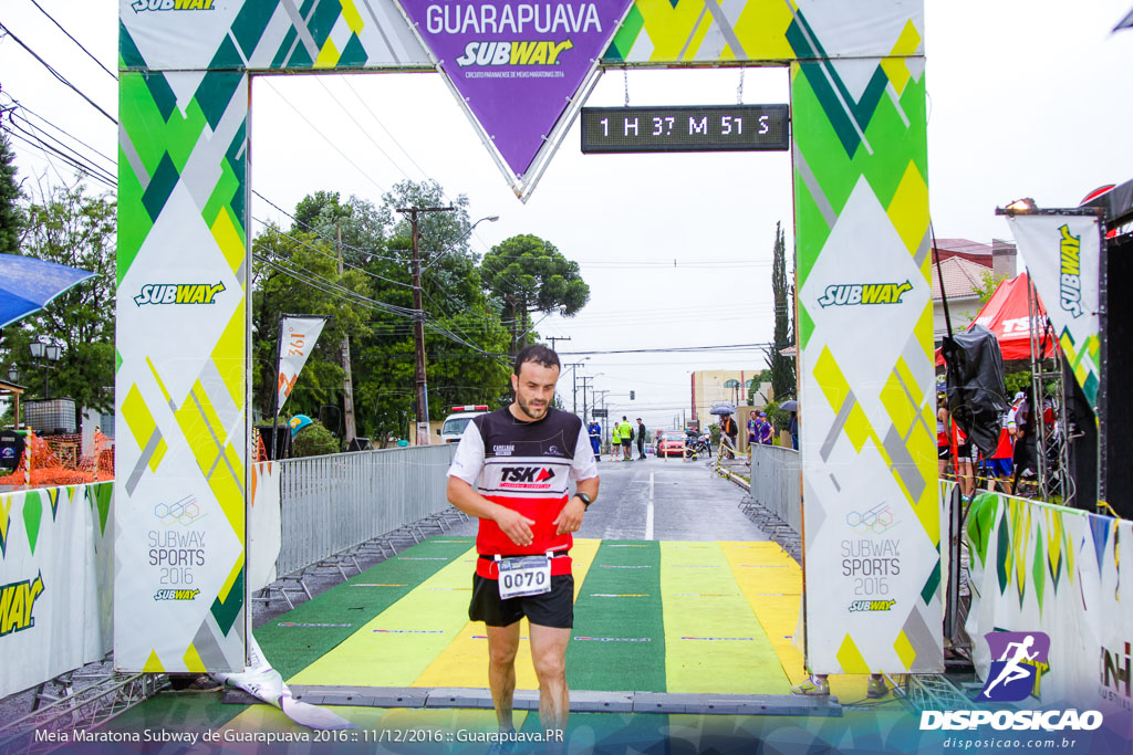 Meia Maratona Subway de Guarapuava 2016