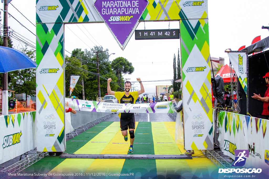 Meia Maratona Subway de Guarapuava 2016