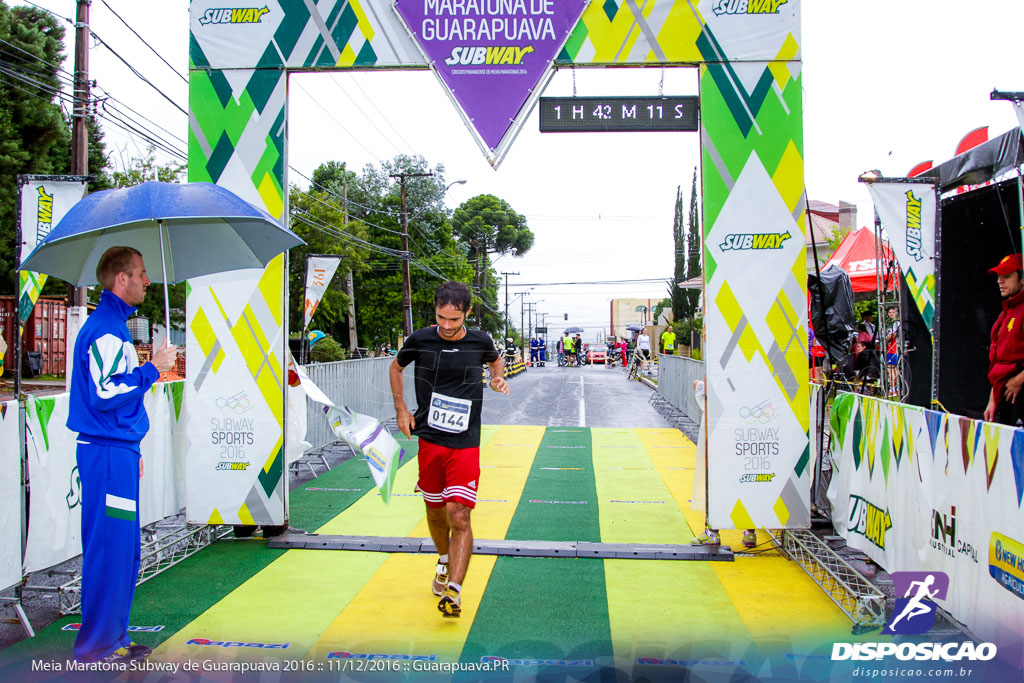 Meia Maratona Subway de Guarapuava 2016