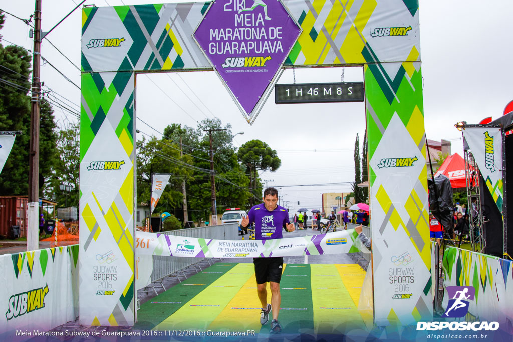 Meia Maratona Subway de Guarapuava 2016