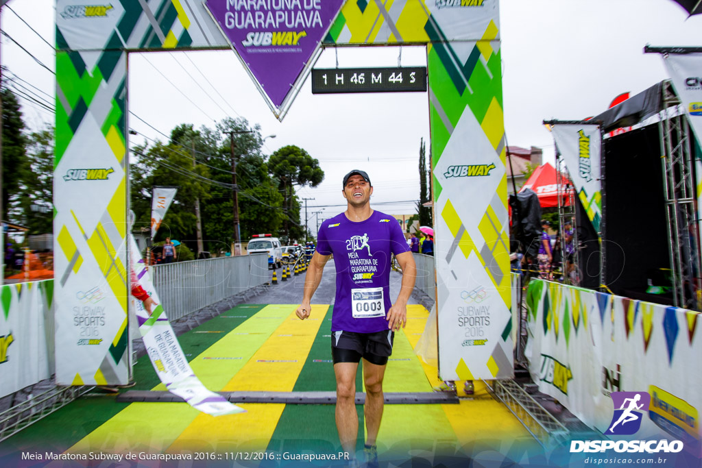 Meia Maratona Subway de Guarapuava 2016