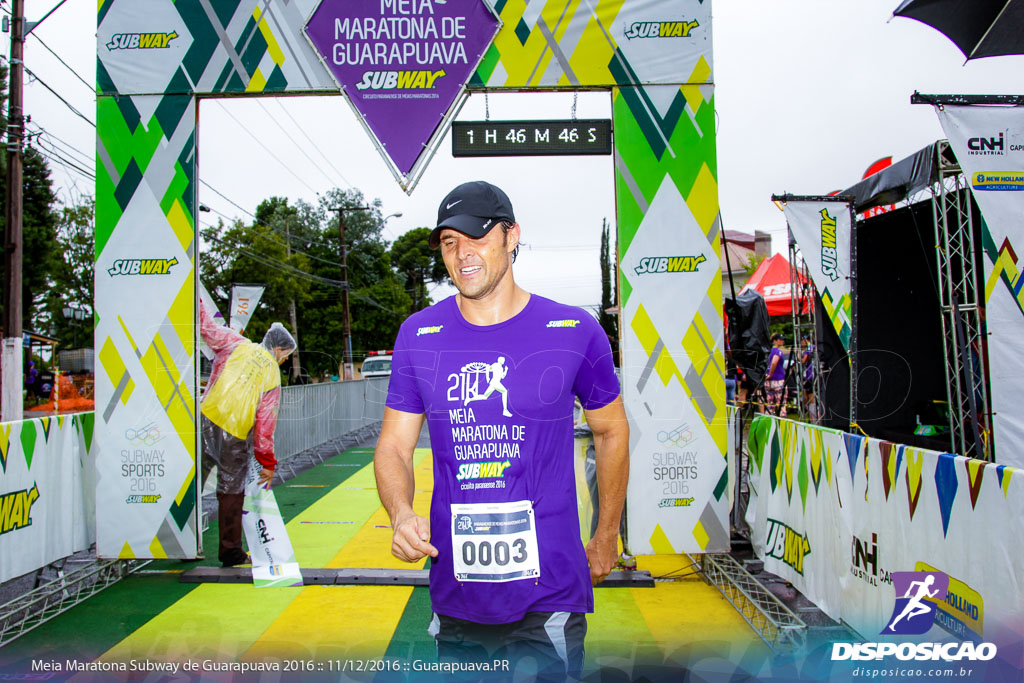 Meia Maratona Subway de Guarapuava 2016