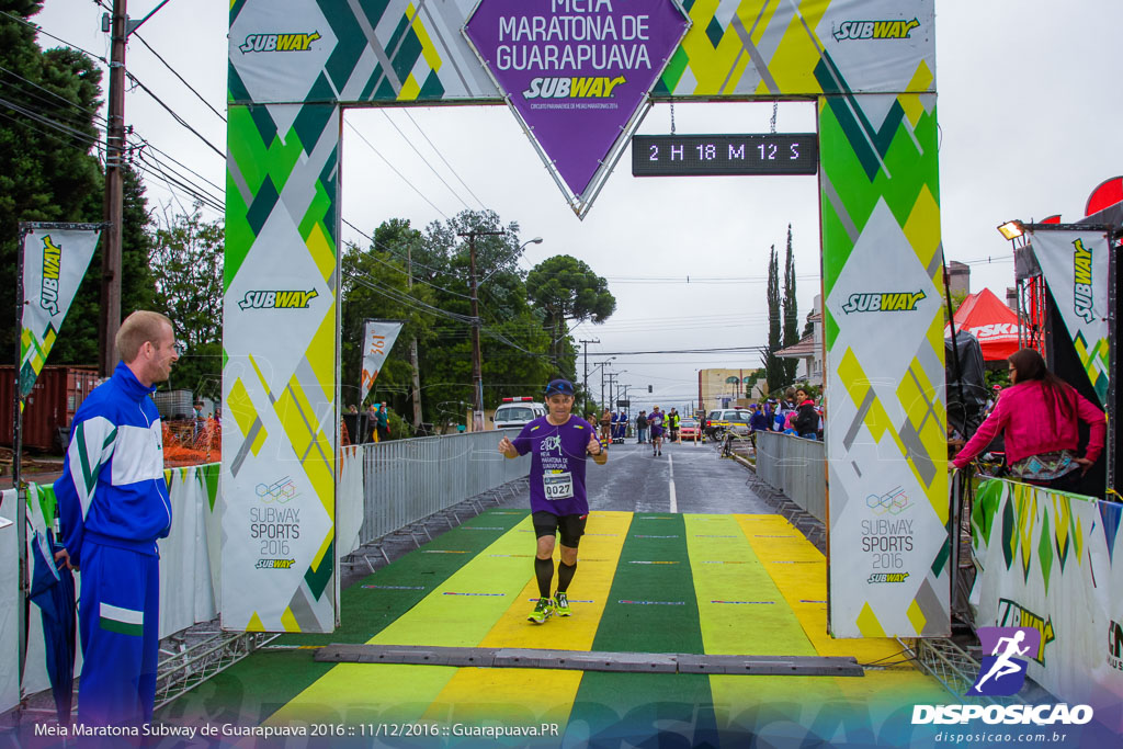 Meia Maratona Subway de Guarapuava 2016