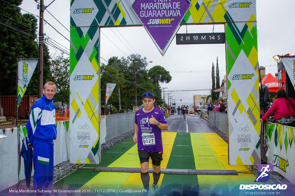 Meia Maratona Subway de Guarapuava 2016