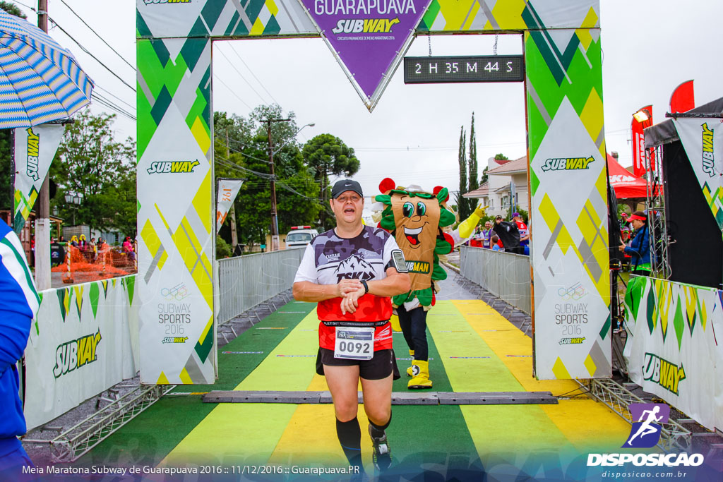 Meia Maratona Subway de Guarapuava 2016