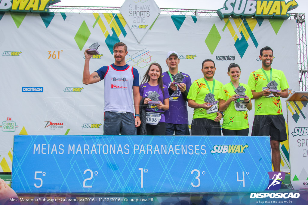 Meia Maratona Subway de Guarapuava 2016