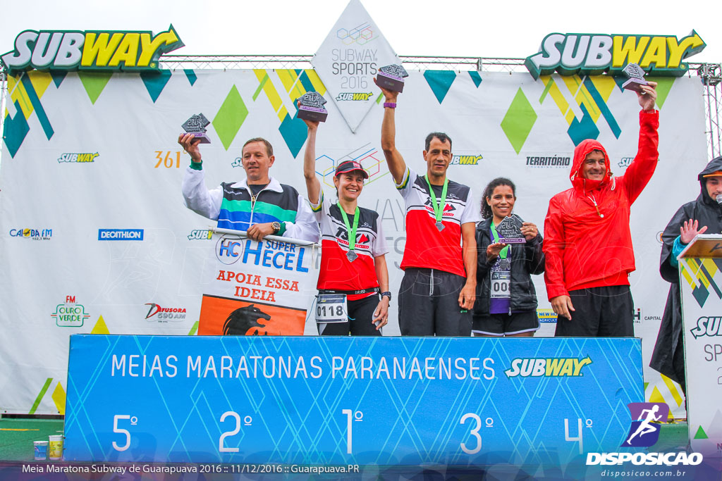 Meia Maratona Subway de Guarapuava 2016