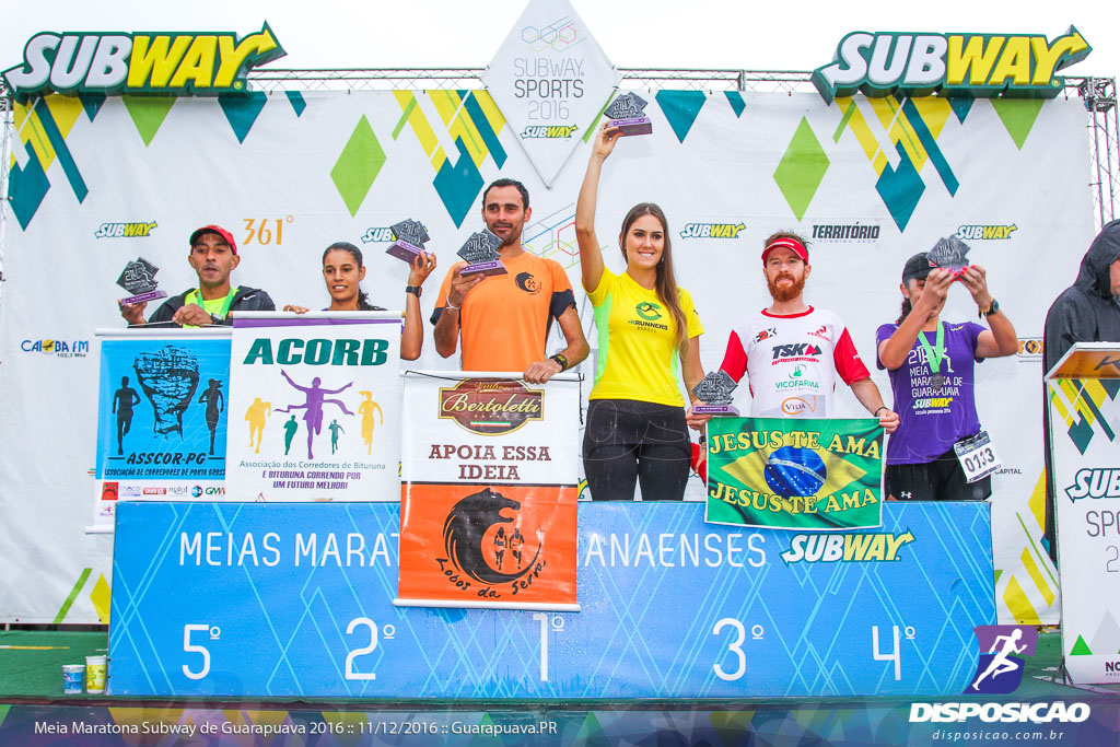 Meia Maratona Subway de Guarapuava 2016