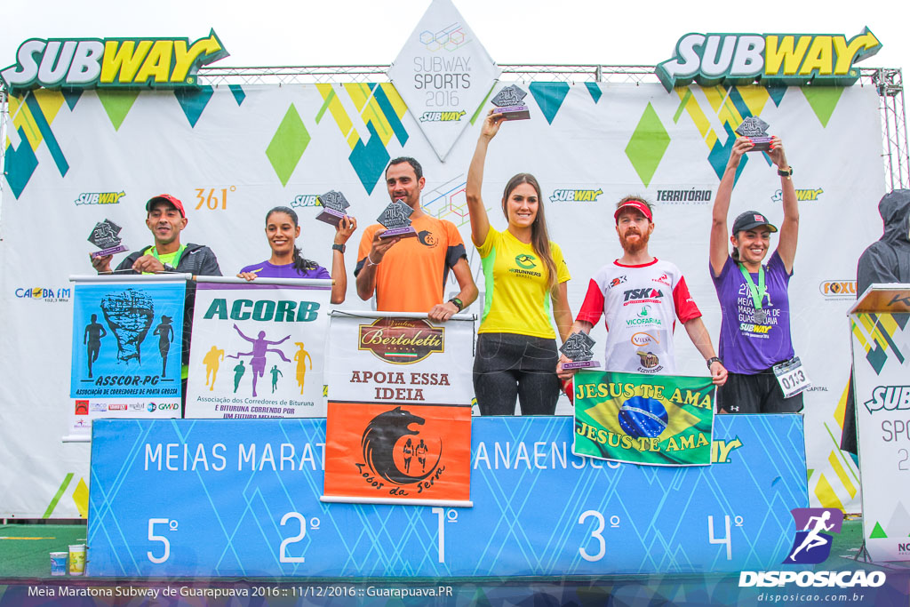 Meia Maratona Subway de Guarapuava 2016