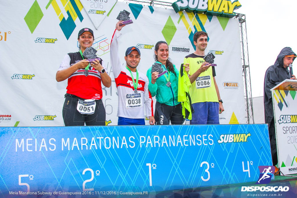 Meia Maratona Subway de Guarapuava 2016