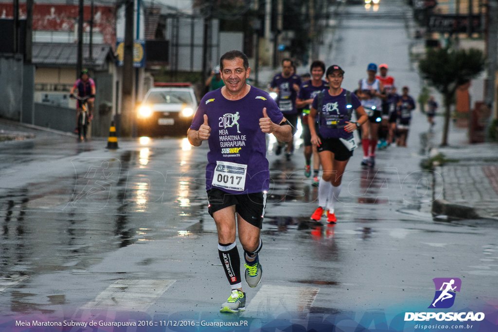 Meia Maratona Subway de Guarapuava 2016