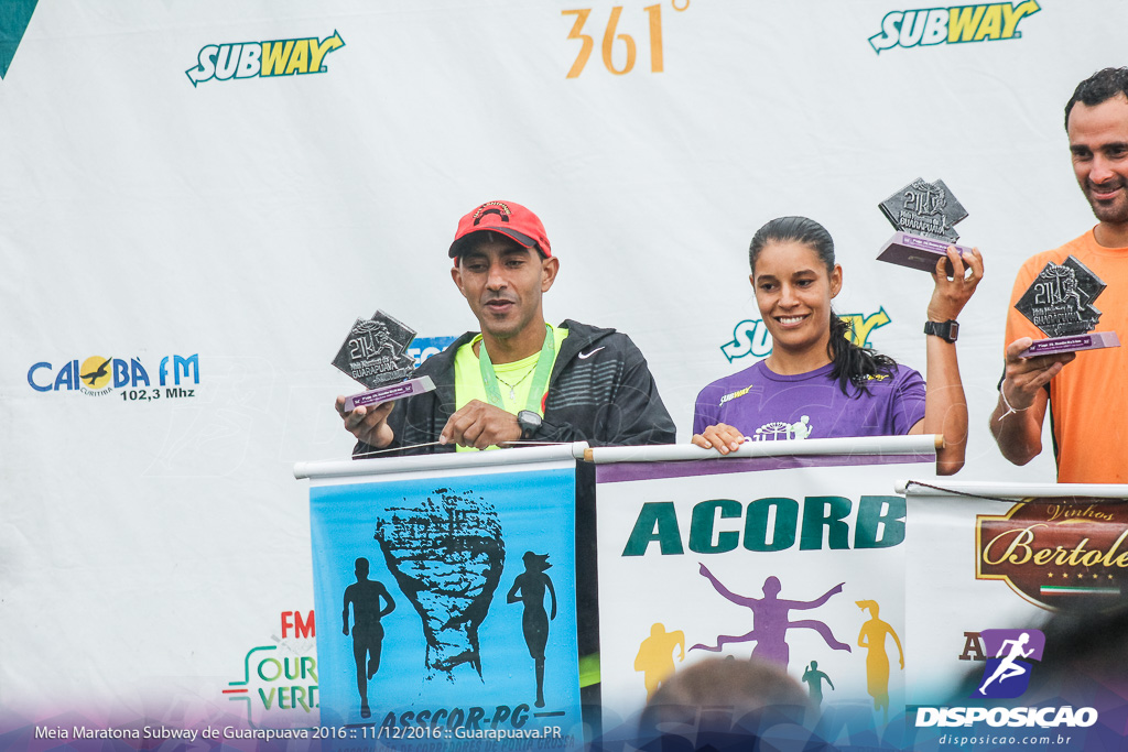 Meia Maratona Subway de Guarapuava 2016