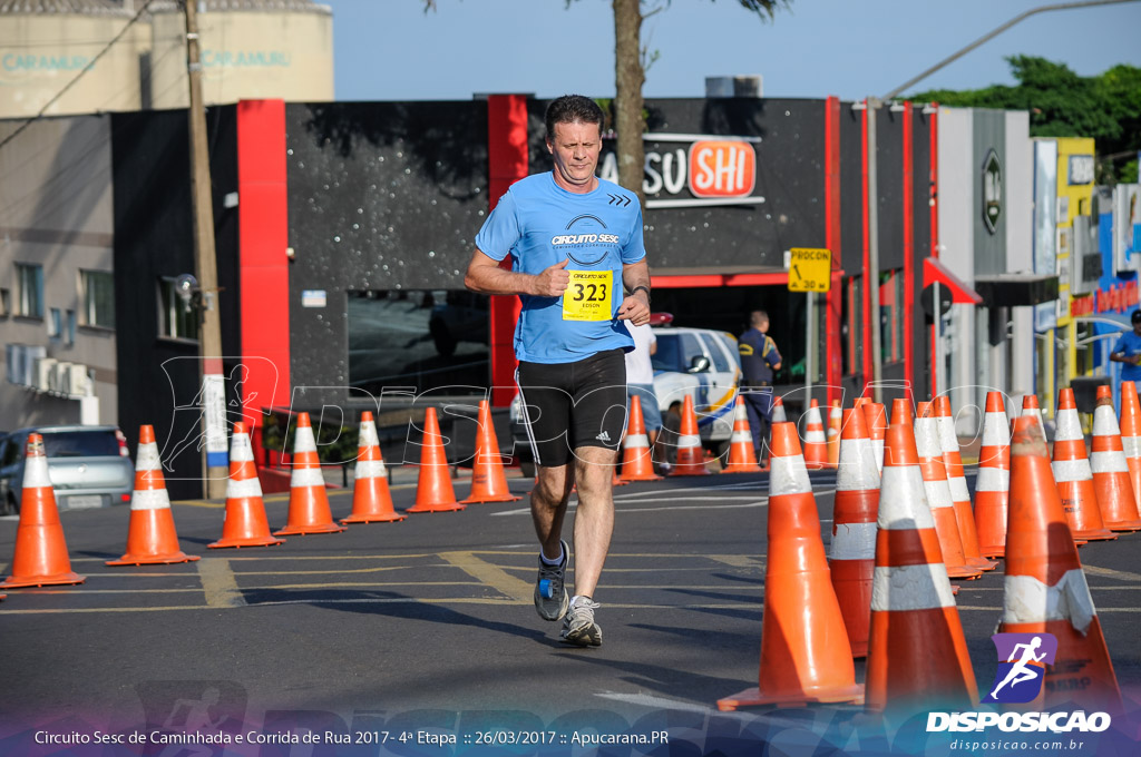 Circuito Sesc de Caminhada e Corrida de Rua - Etapa Apucarana