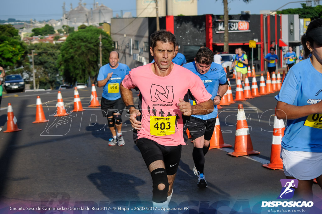 Circuito Sesc de Caminhada e Corrida de Rua - Etapa Apucarana