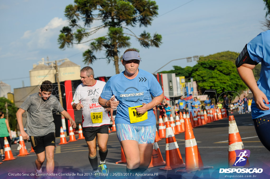 Circuito Sesc de Caminhada e Corrida de Rua - Etapa Apucarana