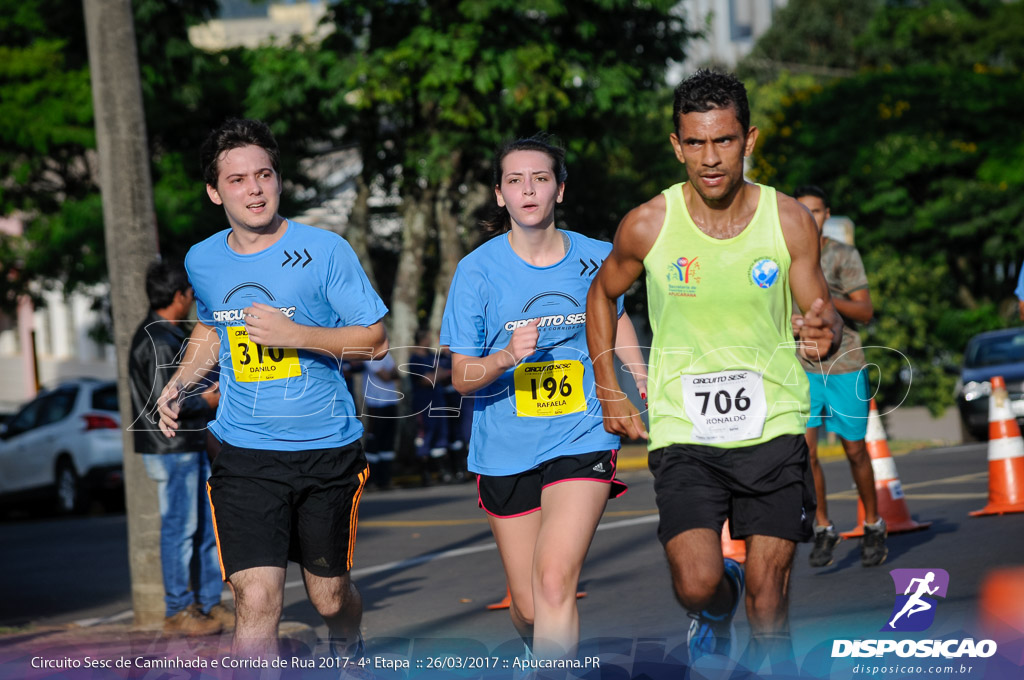 Circuito Sesc de Caminhada e Corrida de Rua - Etapa Apucarana