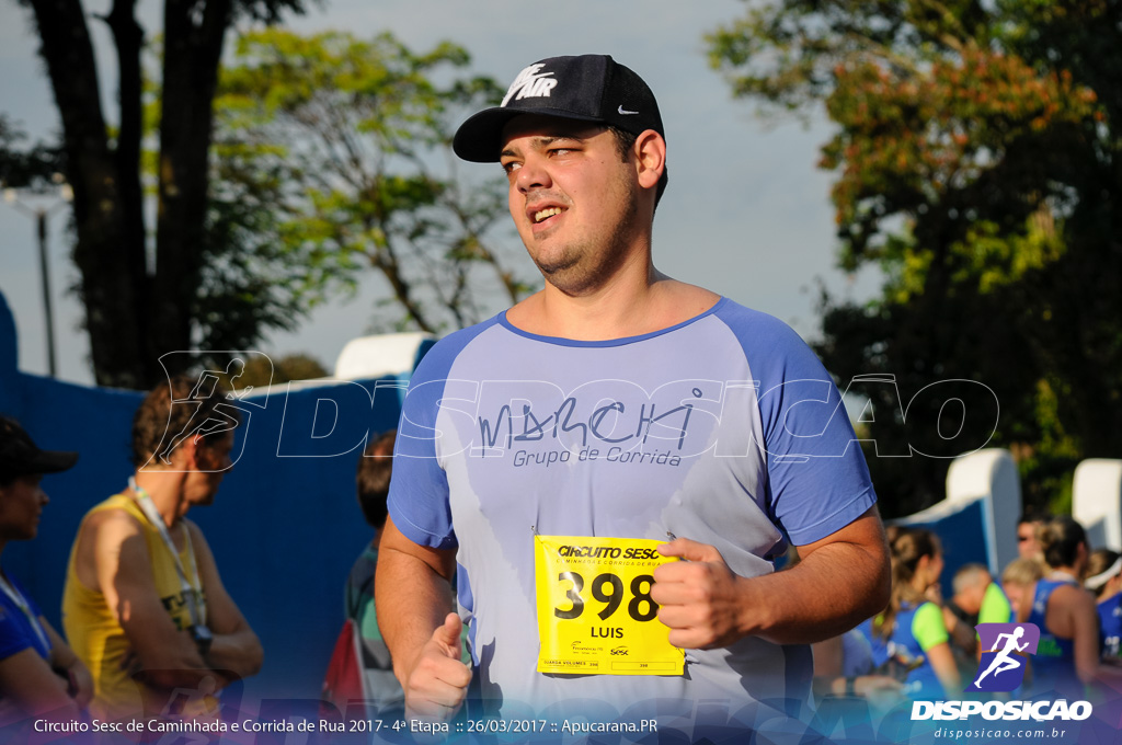 Circuito Sesc de Caminhada e Corrida de Rua - Etapa Apucarana