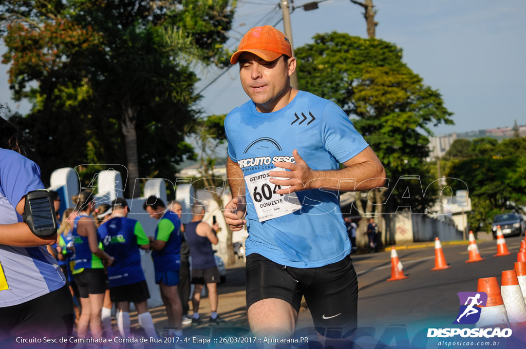 Circuito Sesc de Caminhada e Corrida de Rua - Etapa Apucarana