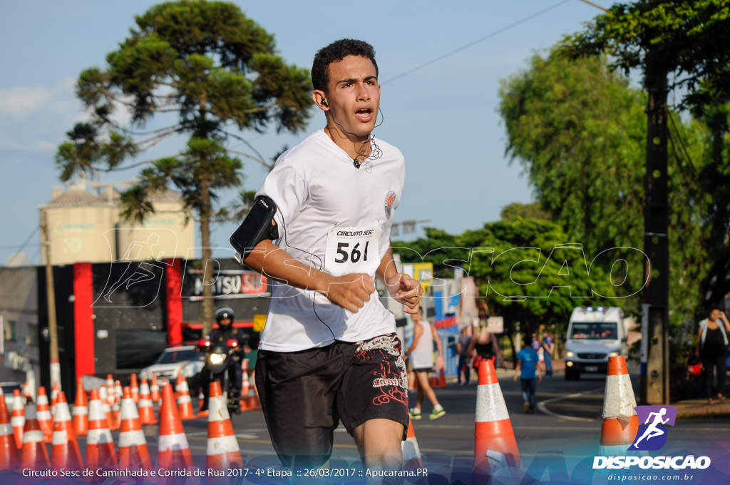 Circuito Sesc de Caminhada e Corrida de Rua - Etapa Apucarana