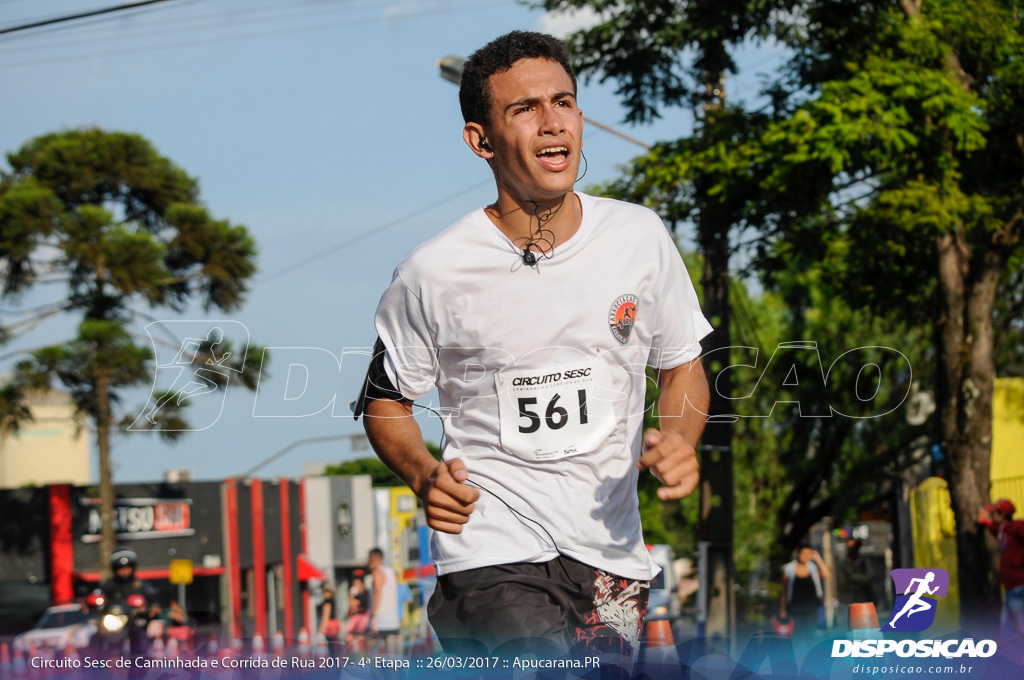 Circuito Sesc de Caminhada e Corrida de Rua - Etapa Apucarana